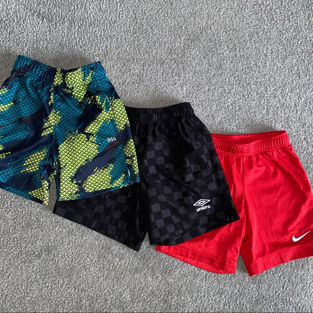 DSG, Umbro, Nike: Boy’s Shorts (size: 4/5)